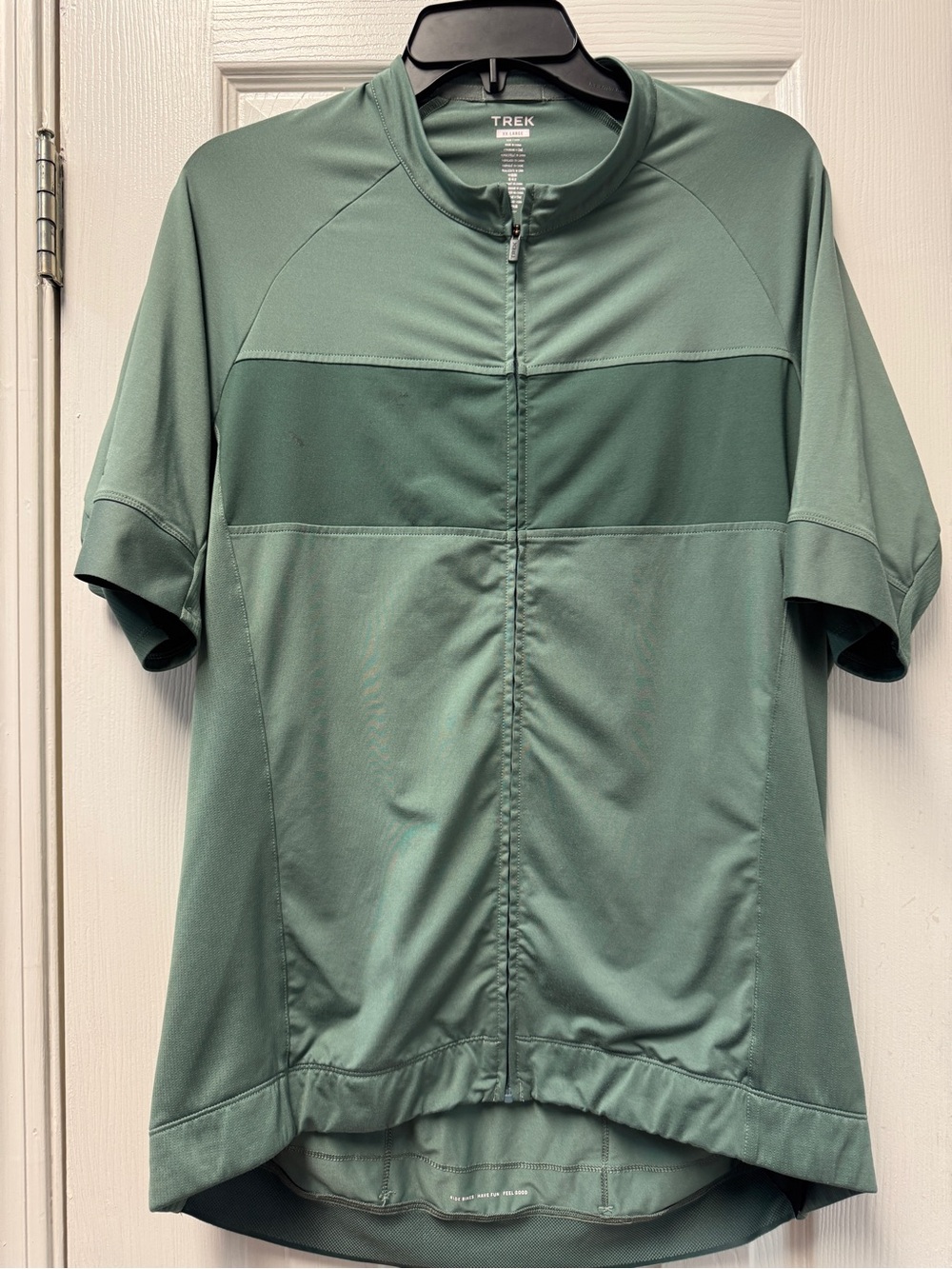 Trek Men's Short Sleeve Cycling Jersey — Sage Green